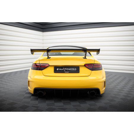 Spoiler in carbonio  Audi A5 Coupe 8T (Cod. M-CF-AU-A5-1-WING5-INT-245-P)