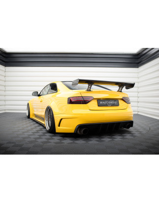 Spoiler in carbonio  Audi A5 Coupe 8T (Cod. M-CF-AU-A5-1-WING5-INT-245-P)