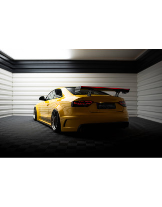 Spoiler in carbonio  + LED Audi A5 Coupe 8T (Cod. M-CF-AU-A5-1-WING5-INT-245-P+LED)