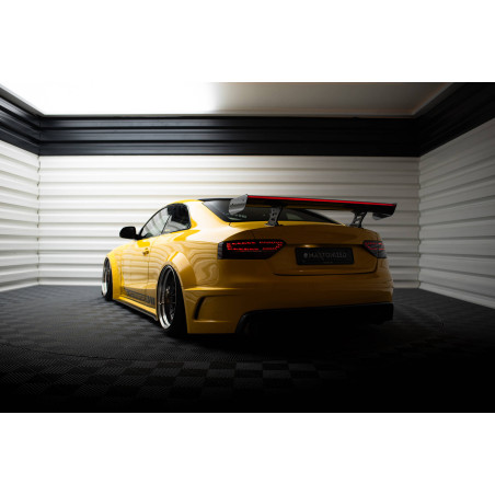 Spoiler in carbonio  + LED Audi A5 Coupe 8T (Cod. M-CF-AU-A5-1-WING5-INT-245-P+LED)