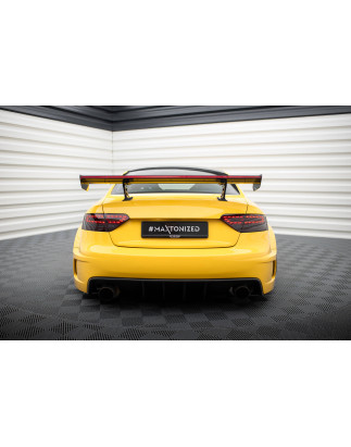 Spoiler in carbonio  + LED Audi A5 Coupe 8T (Cod. M-CF-AU-A5-1-WING5-INT-245-P+LED)