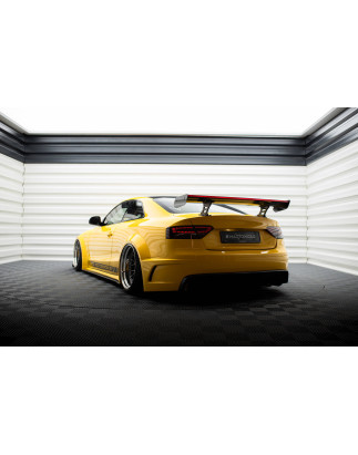 Spoiler in carbonio  + LED Audi A5 Coupe 8T (Cod. M-CF-AU-A5-1-WING5-INT-245-P+LED)