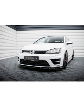 SPLITTER ANTERIORE V.5 Volkswagen Golf R / R-Line Mk7 (Cod. M-VW-GO-7-R-FD5G)