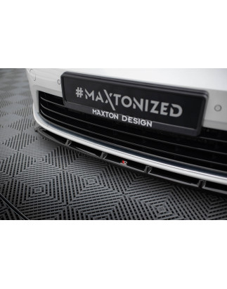 SPLITTER ANTERIORE V.5 Volkswagen Golf R / R-Line Mk7 (Cod. M-VW-GO-7-R-FD5G)