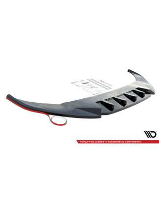 SPLITTER ANTERIORE V.5 Volkswagen Golf R / R-Line Mk7 (Cod. M-VW-GO-7-R-FD5G)