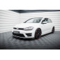 SPLITTER ANTERIORE V.5 + Flaps Volkswagen Golf R / R-Line Mk7 (Cod. M-VW-GO-7-R-FD5G+FSF1B)