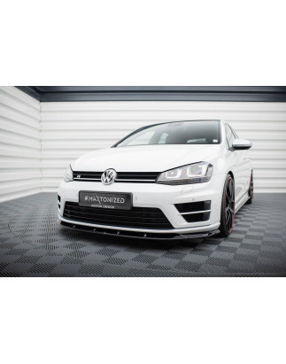 SPLITTER ANTERIORE V.6 Volkswagen Golf R / R-Line Mk7 (Cod. M-VW-GO-7-R-FD6G)