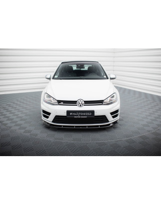 SPLITTER ANTERIORE V.6 Volkswagen Golf R / R-Line Mk7 (Cod. M-VW-GO-7-R-FD6G)