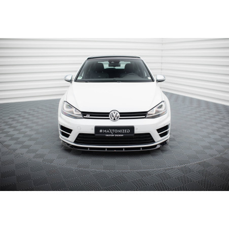 SPLITTER ANTERIORE V.6 Volkswagen Golf R / R-Line Mk7 (Cod. M-VW-GO-7-R-FD6G)