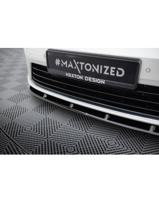 SPLITTER ANTERIORE V.6 Volkswagen Golf R / R-Line Mk7 (Cod. M-VW-GO-7-R-FD6G)