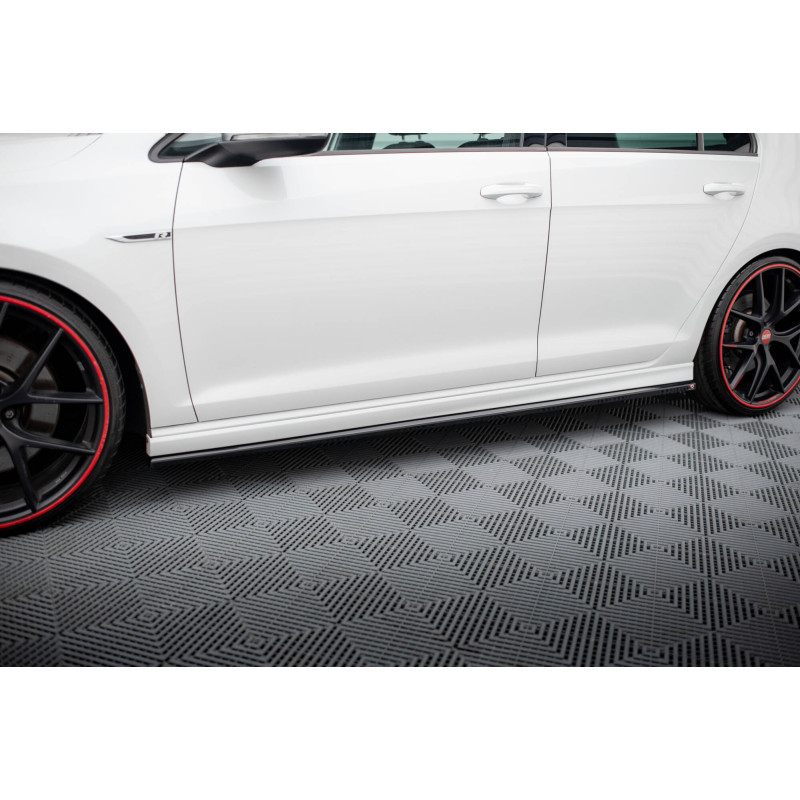 Diffusori minigonne V.3 Volkswagen Golf R / R-Line Mk7 (Cod. M-VW-GO-7-R-SD3G)