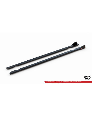 Diffusori minigonne V.3 + Flaps Volkswagen Golf R / R-Line Mk7 (Cod. M-VW-GO-7-R-SD3G+SF1B)