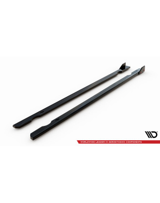 Diffusori minigonne V.3 + Flaps Volkswagen Golf R / R-Line Mk7 (Cod. M-VW-GO-7-R-SD3G+SF1B)