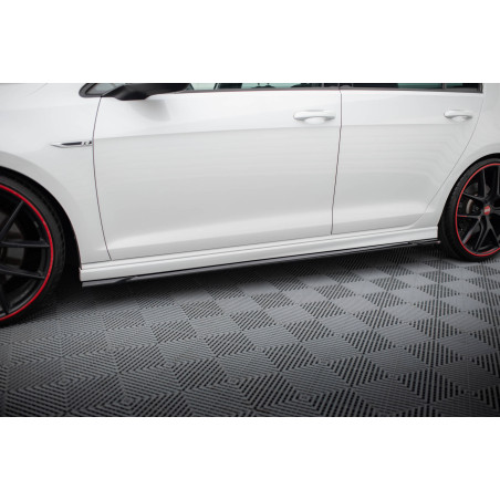 Diffusori minigonne V.4 Volkswagen Golf R / R-Line Mk7 (Cod. M-VW-GO-7-R-SD4G)
