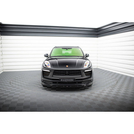 SPLITTER ANTERIORE Porsche Macan GTS Mk1 Facelift 2 (Cod. M-PO-MA-1F-GTS-FD1G+FD1RG)
