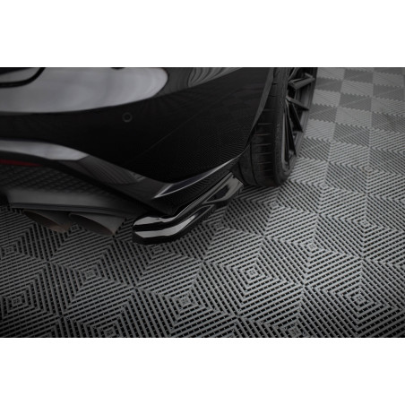 Splitters posteriori laterali Porsche Macan GTS Mk1 Facelift 2 (Cod. M-PO-MA-1F-GTS-RSD1G)