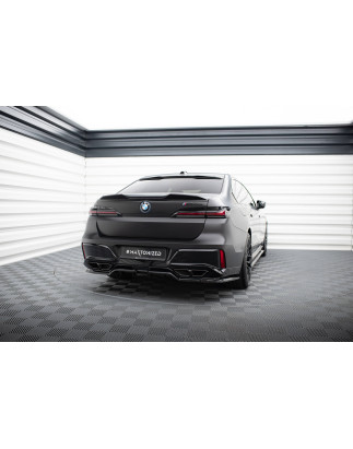 Splitter posteriore (con barre verticali) BMW M760e G70 (Cod. M-BM-7-G70-M760E-RSD1G+RD1G)