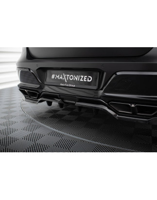 Splitter posteriore (con barre verticali) BMW M760e G70 (Cod. M-BM-7-G70-M760E-RSD1G+RD1G)