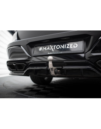 Splitter posteriore (con barre verticali) BMW M760e G70 (Cod. M-BM-7-G70-M760E-RSD1G+RD1G)