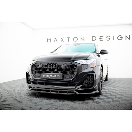 SPLITTER ANTERIORE Audi SQ8 / Q8 S-Line Mk1 Facelift (Cod. M-AU-Q8-1F-SLINE-FD1G+FD1RG)