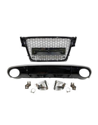 Kit Estetico Audi A4 Look RS4 B8 2009-2012 (Cod. E-TCARS440202)