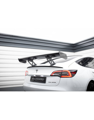 Carbon Spoiler Tesla Model 3 (Cod. M-CF-TE-MODEL3-1-WING5-245-P)