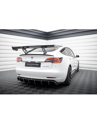 Carbon Spoiler Tesla Model 3 (Cod. M-CF-TE-MODEL3-1-WING5-245-P)