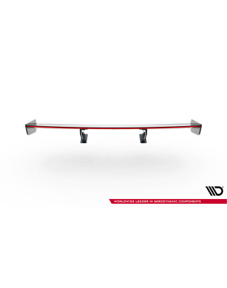 Carbon Spoiler + LED Tesla Model 3 (Cod. M-CF-TE-MODEL3-1-WING5-245-P+LED)