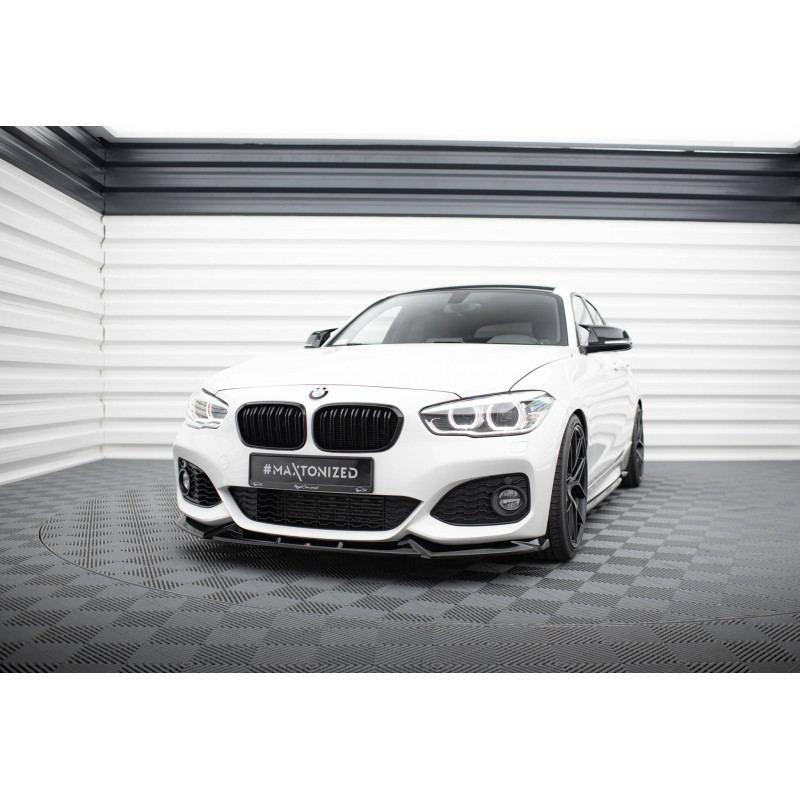 SPLITTER ANTERIORE V.5 BMW 1 M-Pack / M140i F20 Facelift (Cod. M-BM-1-F20F-M-FD5G)