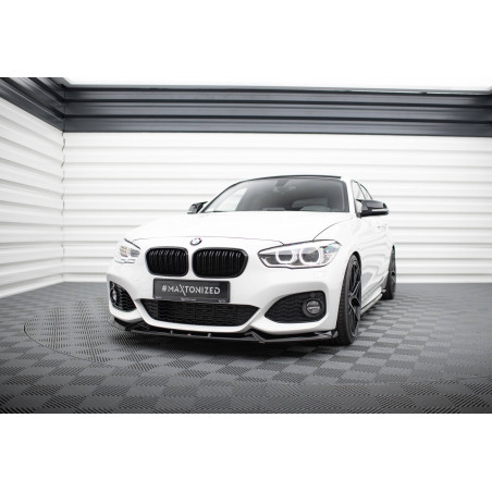 SPLITTER ANTERIORE V.5 BMW 1 M-Pack / M140i F20 Facelift (Cod. M-BM-1-F20F-M-FD5G)