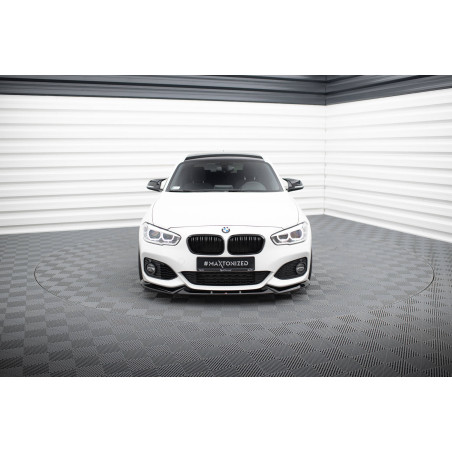 SPLITTER ANTERIORE V.5 BMW 1 M-Pack / M140i F20 Facelift (Cod. M-BM-1-F20F-M-FD5G)