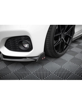 SPLITTER ANTERIORE V.5 + Flaps BMW 1 M-Pack / M140i F20 Facelift (Cod. M-BM-1-F20F-M-FD5G+FSF1B)