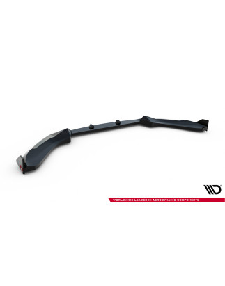 SPLITTER ANTERIORE V.5 + Flaps BMW 1 M-Pack / M140i F20 Facelift (Cod. M-BM-1-F20F-M-FD5G+FSF1B)