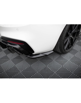 Splitters posteriori laterali V.5 (Sottop. posteriore v.3) BMW 1 M-Pack / M140i F20 Facelift  (Cod. 