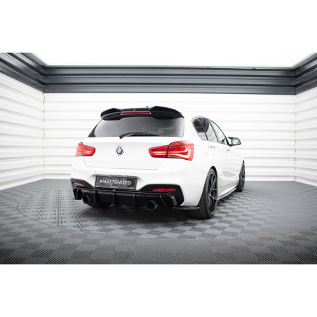 Splitters posteriori laterali V.5 (Sottop. posteriore v.3) BMW 1 M-Pack / M140i F20 Facelift  (Cod. 