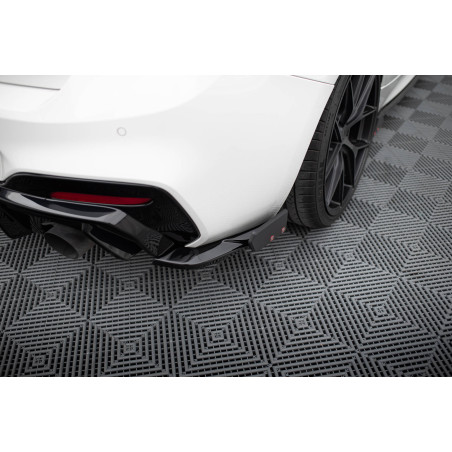 Splitters posteriori laterali V.5 + Flaps (Sottop. posteriore V.3) BMW 1 M-Pack / M140i F20 Facelift