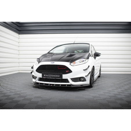 SPLITTER ANTERIORE V.6 Ford Fiesta ST Mk7 Facelift (Cod. M-FO-FI-7F-ST-FD6G)