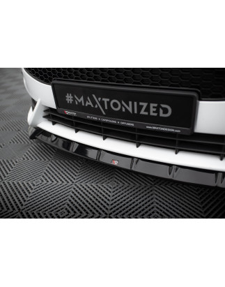 SPLITTER ANTERIORE V.6 Ford Fiesta ST Mk7 Facelift (Cod. M-FO-FI-7F-ST-FD6G)