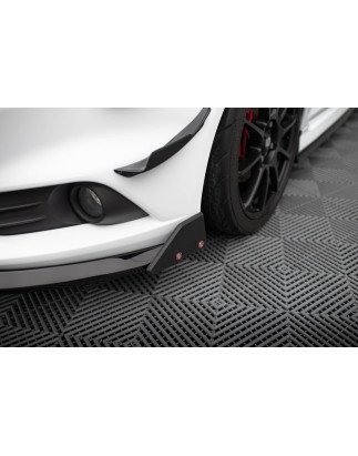 SPLITTER ANTERIORE V.6 + Flaps Ford Fiesta ST Mk7 Facelift (Cod. M-FO-FI-7F-ST-FD6G+FSF1B)