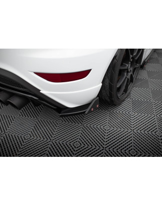 Splitters posteriori laterali V.3 + Flaps Ford Fiesta ST Mk7 Facelift (Cod. M-FO-FI-7F-ST-RSD3G+RSF1