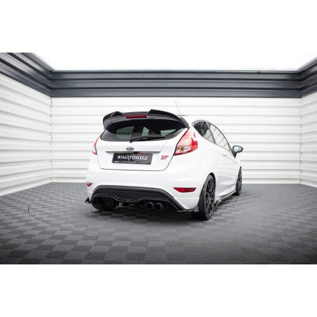 Splitters posteriori laterali V.3 + Flaps Ford Fiesta ST Mk7 Facelift (Cod. M-FO-FI-7F-ST-RSD3G+RSF1