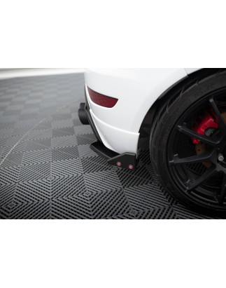 Splitters posteriori laterali V.3 + Flaps Ford Fiesta ST Mk7 Facelift (Cod. M-FO-FI-7F-ST-RSD3G+RSF1