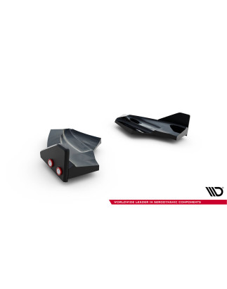 Splitters posteriori laterali V.3 + Flaps Ford Fiesta ST Mk7 Facelift (Cod. M-FO-FI-7F-ST-RSD3G+RSF1
