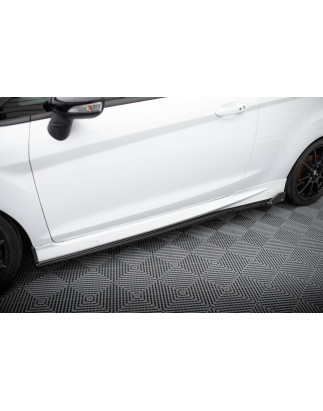 Diffusori minigonne V.4 + Flaps Ford Fiesta ST / ST-Line Mk7 (Cod. M-FO-FI-7/7F-ST-SD4G+SF1B)