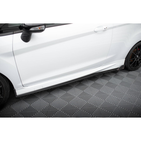 Diffusori minigonne V.4 + Flaps Ford Fiesta ST / ST-Line Mk7 (Cod. M-FO-FI-7/7F-ST-SD4G+SF1B)
