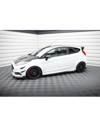 Diffusori minigonne V.4 + Flaps Ford Fiesta ST / ST-Line Mk7 (Cod. M-FO-FI-7/7F-ST-SD4G+SF1B)