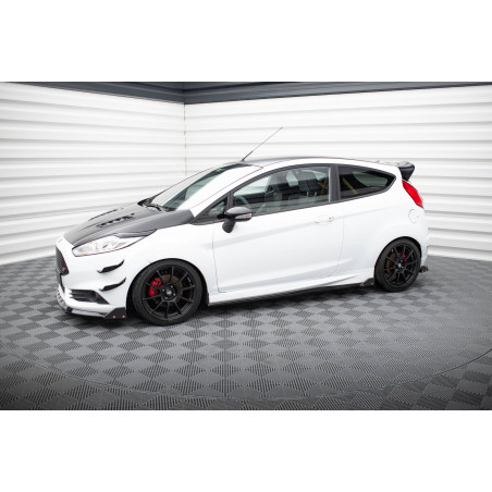 Diffusori minigonne V.4 + Flaps Ford Fiesta ST / ST-Line Mk7 (Cod. M-FO-FI-7/7F-ST-SD4G+SF1B)