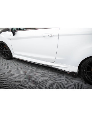 Diffusori minigonne V.4 + Flaps Ford Fiesta ST / ST-Line Mk7 (Cod. M-FO-FI-7/7F-ST-SD4G+SF1B)