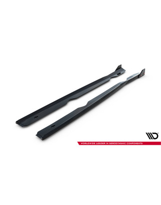 Diffusori minigonne V.4 + Flaps Ford Fiesta ST / ST-Line Mk7 (Cod. M-FO-FI-7/7F-ST-SD4G+SF1B)