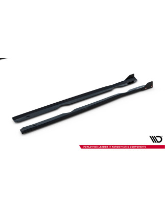 Diffusori minigonne V.4 + Flaps Ford Fiesta ST / ST-Line Mk7 (Cod. M-FO-FI-7/7F-ST-SD4G+SF1B)